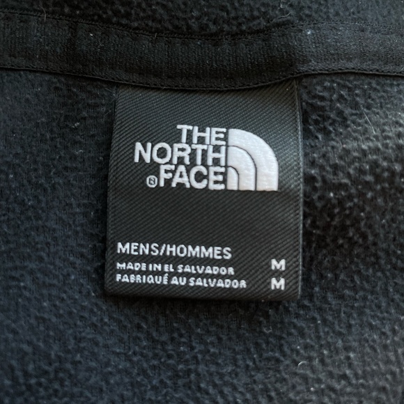 The North Face Glacier Quarter Zip - Navy/Black (Men's Medium) - Picture 3 of 3